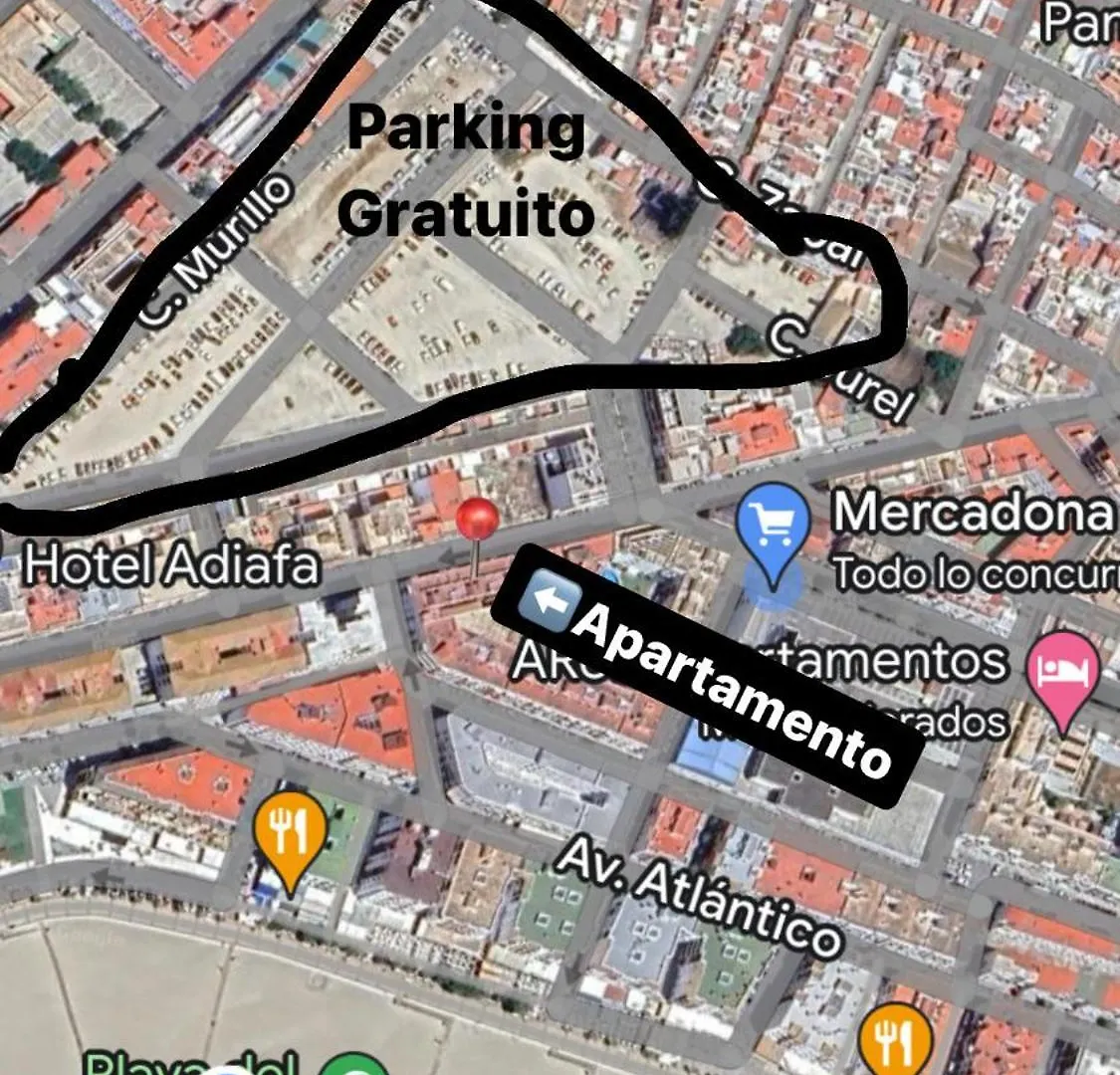 Apartamento El Faro Barbate Spanyolország